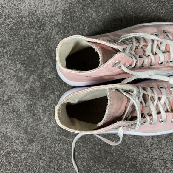 Converse CT All Star Move Hi Top A03544C Women’s Size 9 Flamingo Platform Shoes - Picture 12 of 14